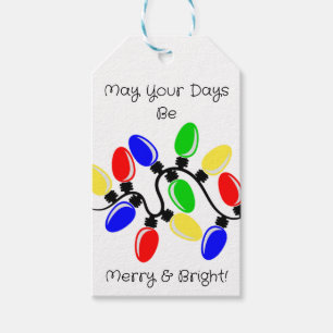 Merry and Bright Gift Tags