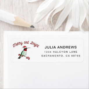 Merry and Bright Hummingbird