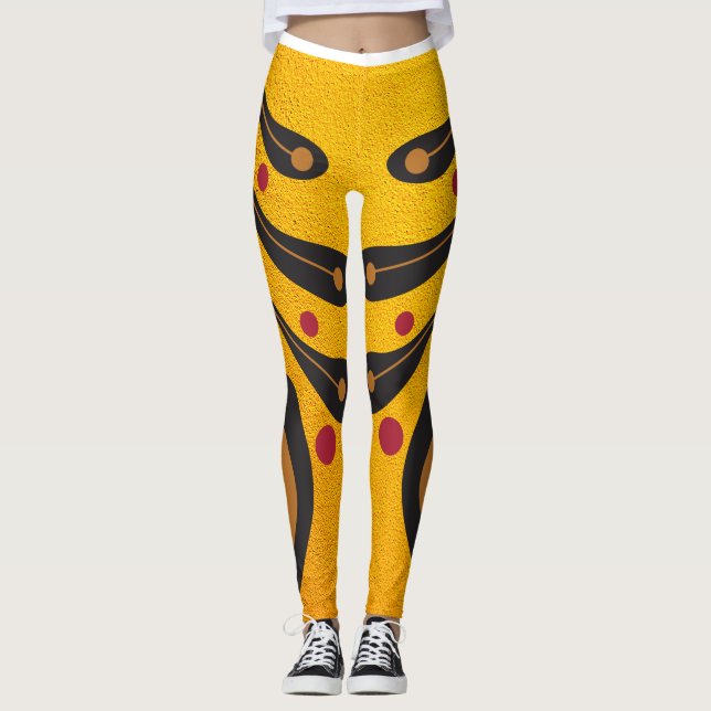 Merry and bright  leggings (Front)