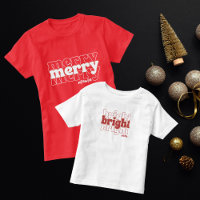 Merry and Bright Mama and Mini Matching Christmas
