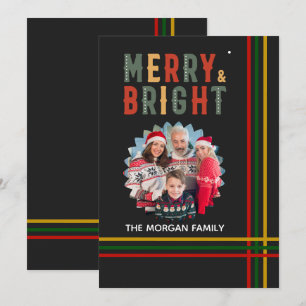 Merry And Bright, Merry Christmas Party Holiday Card