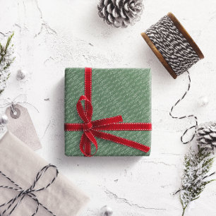 Merry and Bright Personalized Wrapping Paper