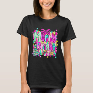 Merry And Bright Shirt Cute Christmas Holiday Men 