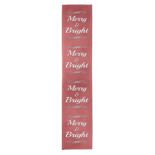 Merry and Bright Short Table Runner