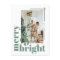 Merry and Bright Simple Photo Sage Green Christmas