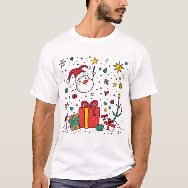merry and bright T-Shirt (Front)