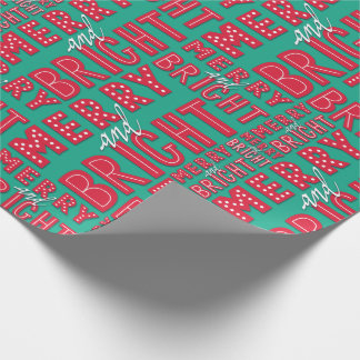 Merry and Bright Wrapping Paper