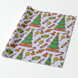 Merry and Bright Wrapping Paper