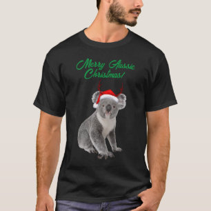 Merry Aussie Christmas Koala bear T-Shirt