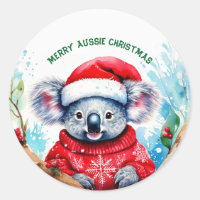 Merry Aussie Christmas Koala 