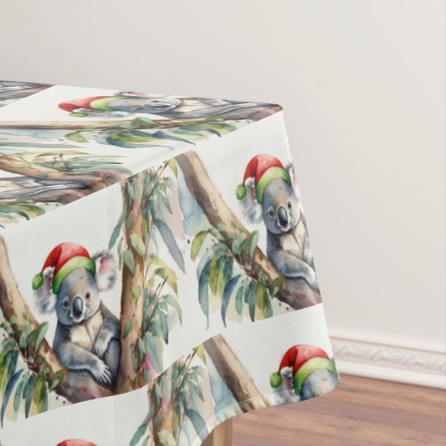Merry Aussie Christmas Koala  Tablecloth (In Situ)