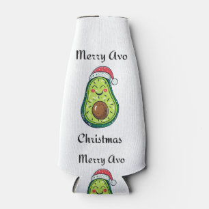 Merry Avo Christmas  Bottle Cooler
