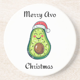 Merry Avo Christmas Coaster