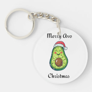 Merry Avo Christmas Keychain