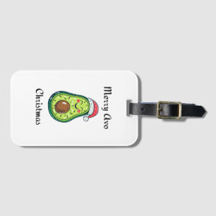 Merry Avo Christmas Luggage Tag