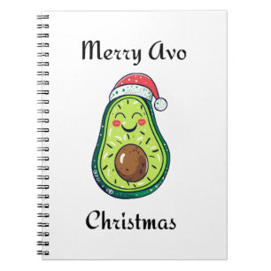 Merry Avo Christmas  Notebook