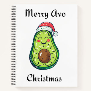 Merry Avo Christmas Notebook