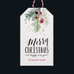 Merry Berry Collection Gift Tags<br><div class="desc">Personalized Hanging Gift Tags.</div>