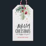 Merry Berry Collection Gift Tags<br><div class="desc">Personalized Hanging Gift Tags.</div>