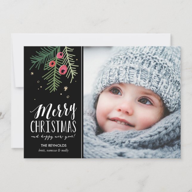 Merry Berry Collection Holiday Card (Front)