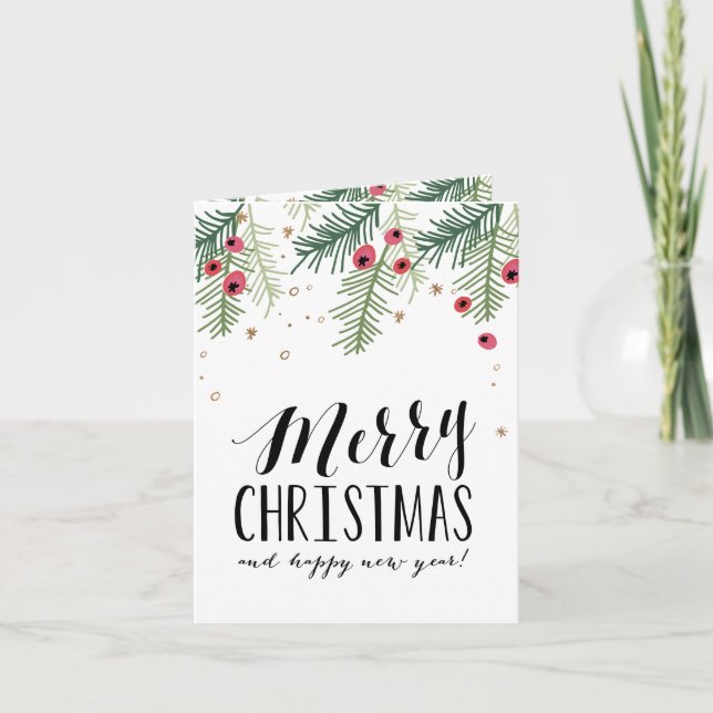 Merry Berry Collection Holiday Card (Front)