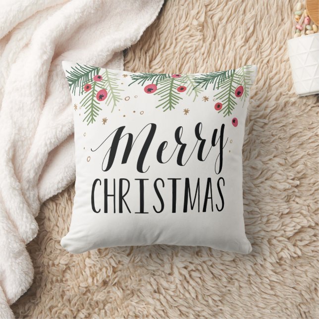 Merry Berry Collection Throw Pillow (Blanket)