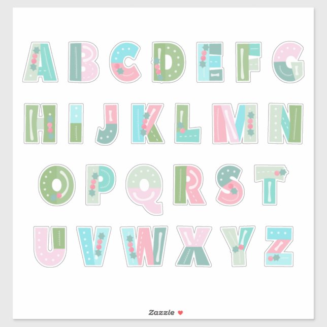 Merry Berry [uppercase alphabet] (Sheet)