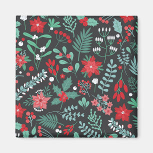 Merry Birthday and Happy Christmas Magnet