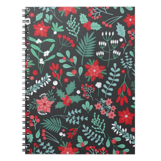 Merry Birthday and Happy Christmas   Notebook (Front)