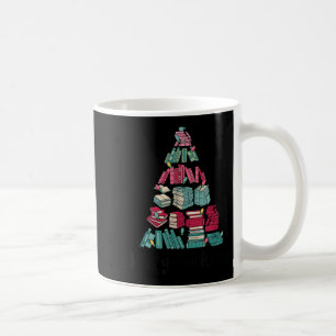 Merry Bookmas Books Ne Tree Funny Reading Lover Ch Coffee Mug