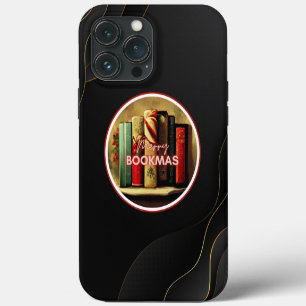Merry Bookmas, Christmas School Librarian  iPhone 13 Pro Max Case