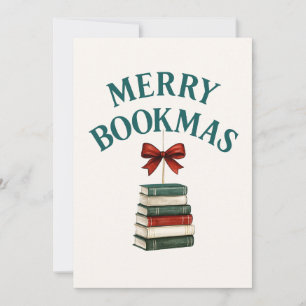 Merry Bookmas  Holiday Card