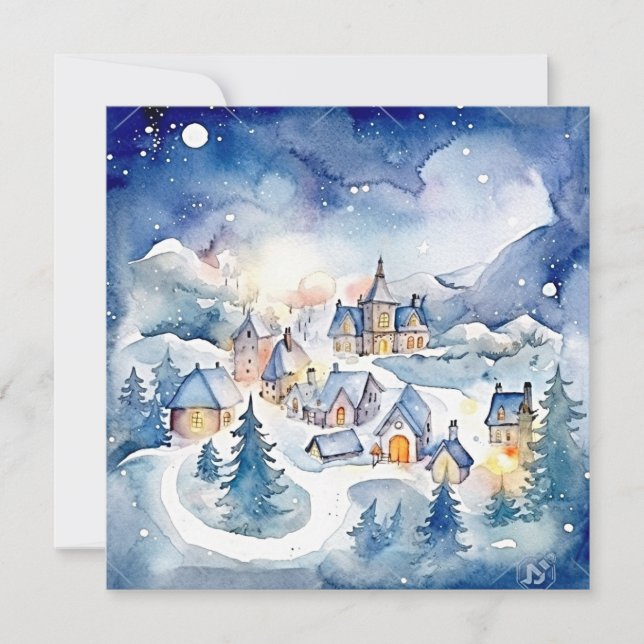 "Merry & Bright: A Radiant Christmas" Card (Front)