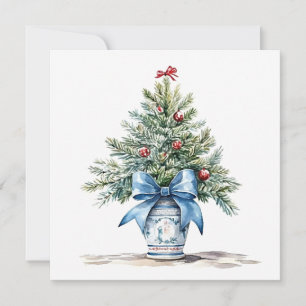 "Merry & Bright Christmas Beauty" Card