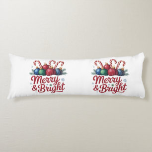 Merry & Bright Christmas Magic Body Pillow