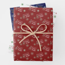 Merry & Bright Christmas Wrap Pack