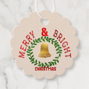 Merry & Bright Favor Tag