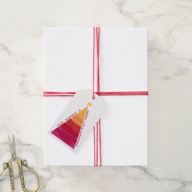 Merry & Bright Gift Tags (With Twine)