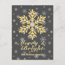 merry & bright illusrtration