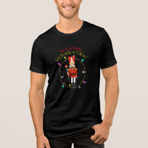 Merry & Bright I'm Ready to Glow! Tri-Blend Shirt