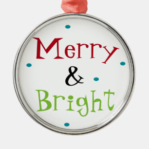 Merry & Bright Ornament
