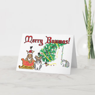 MERRY BUNMAS! HOLIDAY CARD