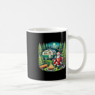Merry Campmas Christmas Camper Camping Lover Santa Coffee Mug