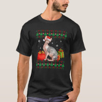 Merry Catmas Cat Ugly Christmas Sphynx Mom Dad
