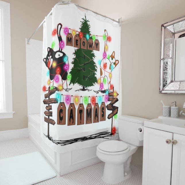 MERRY CATMAS, Cute Cat Christmas Gift, X-mas Cat (In Situ)