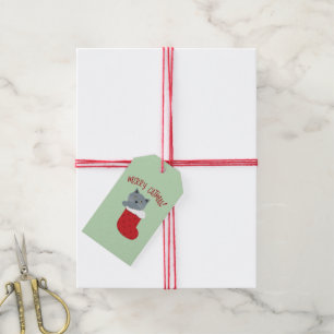 Merry Catmas Gift Tags