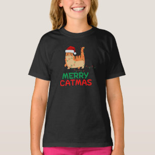 Merry Catmas Noël Funny T-shirt