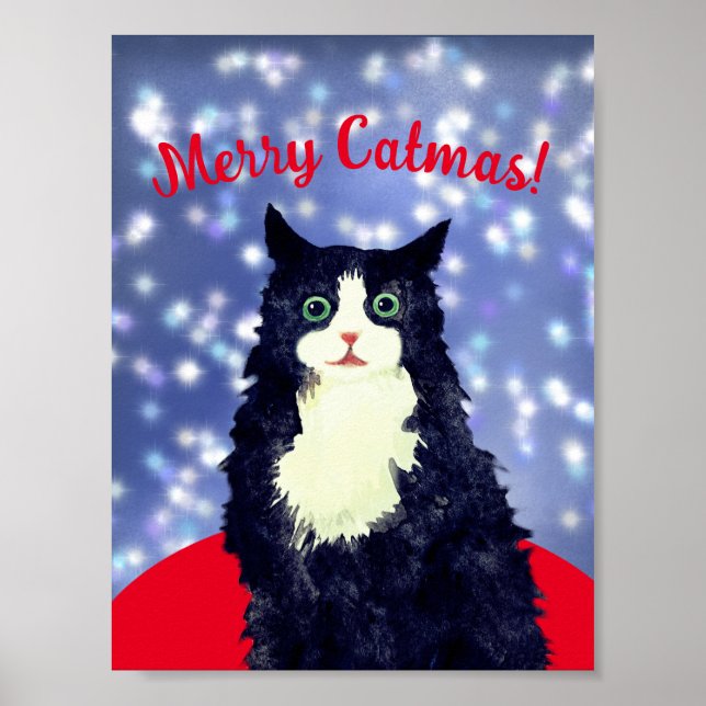 Merry Catmas  Poster (Front)