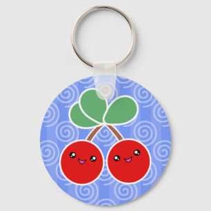 Merry Cherries Kawaii Keychain
