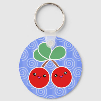 Merry Cherries Kawaii Keychain